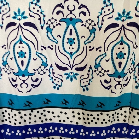 Miss look large peasant/prairie/Boho maxi length long sleeve dress - Picture 9 of 9